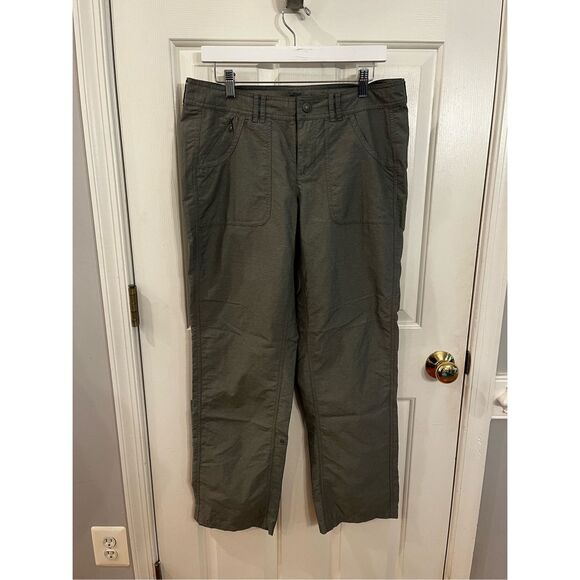 The North Face Pants - The North Face Ladies Gray Roll Cuff Hiking Pants sz 10 NWOT